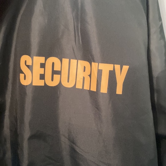 Security rain repellant windbreaker jacket with security ID - Picture 2 of 6